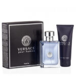 Versace Pour Homme Travel Set Eau De Toilette 3.4 Oz